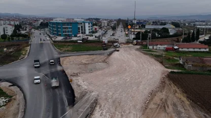 Bursa Yenişehir'in giriş çıkışlarında büyük revizyon