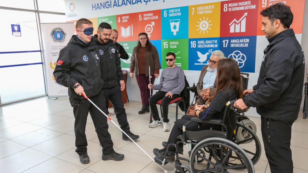 Bursa&#039;da afetlere &#039;engelsiz&#039; hazırlık