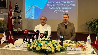 Bursa'da Cyber-Nöro Robotik Yürüme Ünitesi hizmete girdi... Tedavide yeni dönem