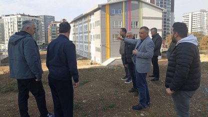 Bursa’da eğitim yatırımları ve güçlendirme çalışmaları yerinde incelendi