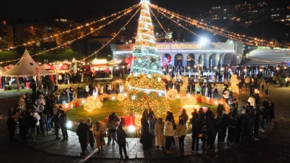 Bursa'da yeni yıl coşkusu yaşatan renkli etkinliklere devam