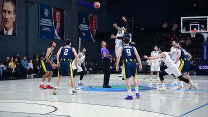 Çayırova potada ilk yarıyı galibiyetle kapattı