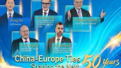 CGTN: Çin-Avrupa ilişkileri: Gelecek 50 yılı şekillendirmek