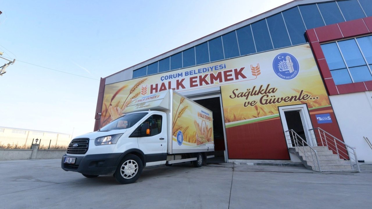 Çorum’da Halk Ekmek’te fiyat değişmedi