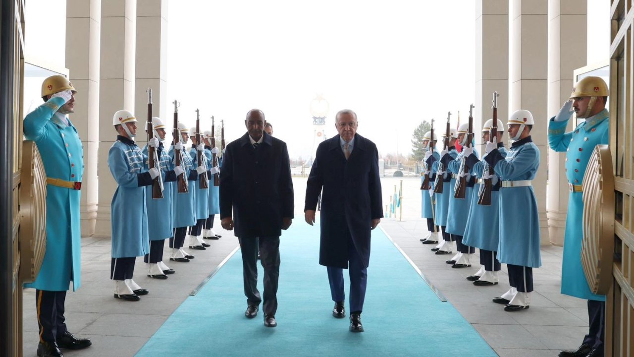 Cumhurbaşkanı Erdoğan, Sudan liderini ağırladı