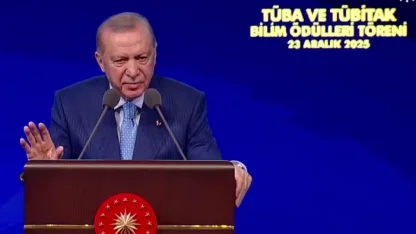 Cumhurbaşkanı Erdoğan'dan bilimde milli kimlik ve yenilikçilik vurgusu... TÜBA ödülleri sahiplerini buldu