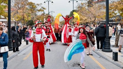 Denizli’de Yılbaşı Festivali coşkuyla başladı
