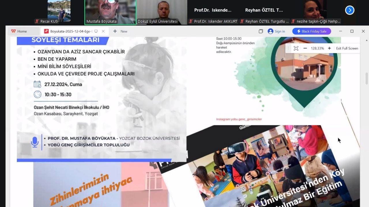 Dokuz Eylül&#039;den TÜBİTAK proje eğitimi