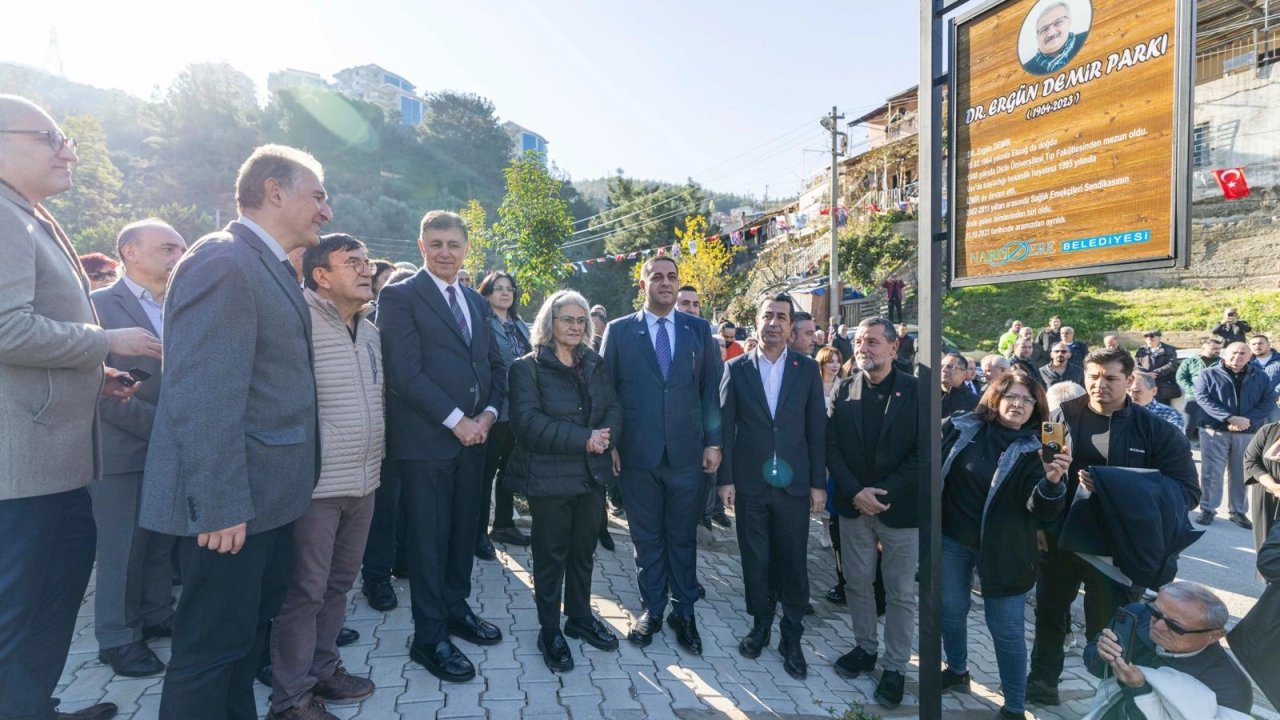 Dr. Ergün Demir'in adı İzmir Narlıdere'de yaşatılacak