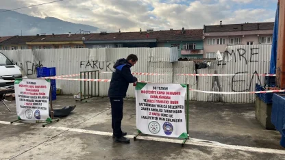Düzce Yığılca'da pazarcı esnafına faaliyetten men cezası