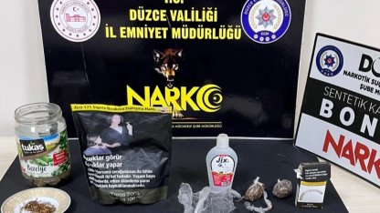 Düzce'de uyuşturucu operasyonu: 1 tutuklama