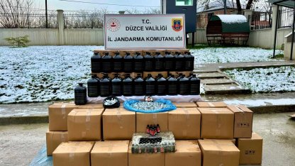 Düzce'de yılbaşı öncesi dev alkol operasyonu!
