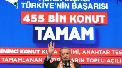 Erdoğan: 455 bininci konutu teslim ediyoruz