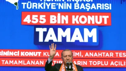 Erdoğan: 455 bininci konutu teslim ediyoruz