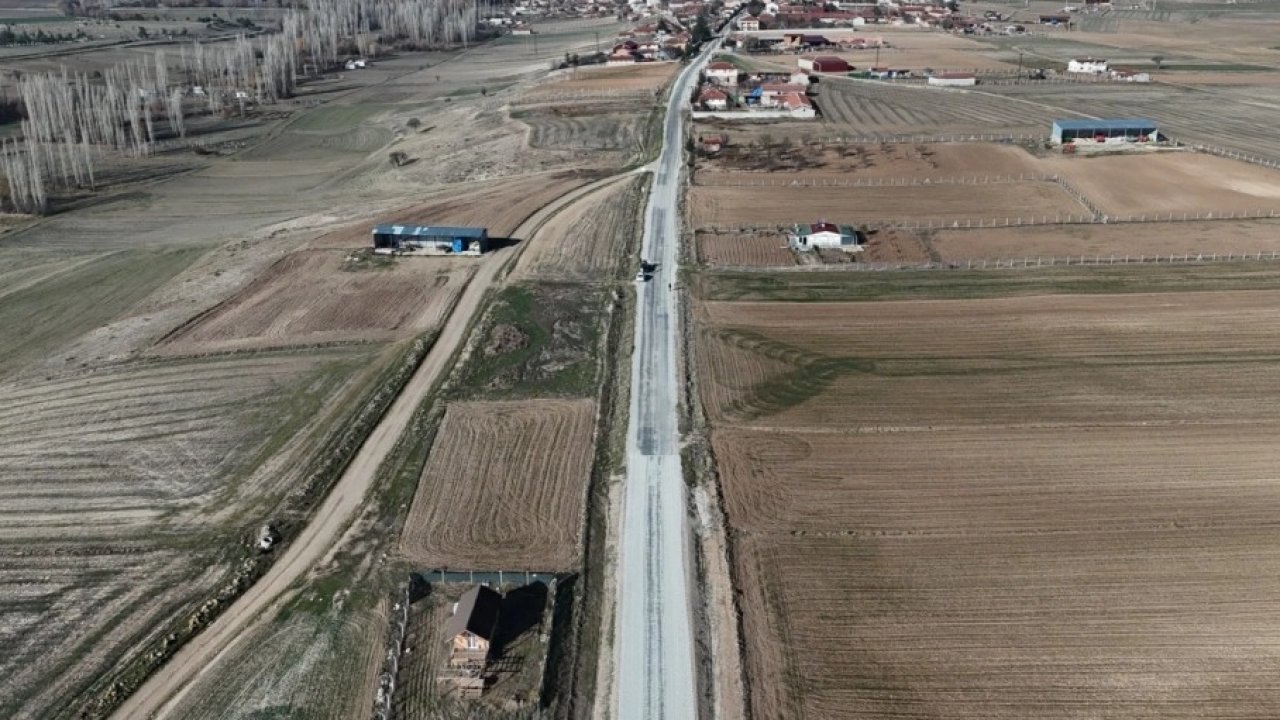 Eskişehir Büyükşehir’den Seyitgazi’de yol yenileme çalışması