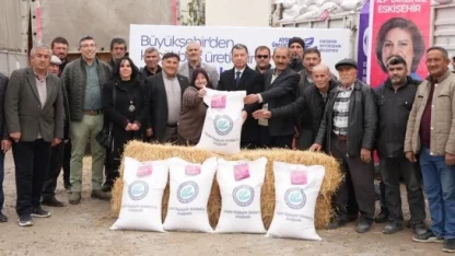 Eskişehir'de Günyüzü’ndeki üreticilere destek