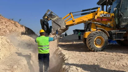 Gaziantep’te Gazitepe ve Sarısalkım’a yeni içmesuyu altyapısı