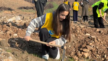 Gürsu'da yanan ormanlar yeniden yeşeriyor... 15 bin fidan toprakla buluştu