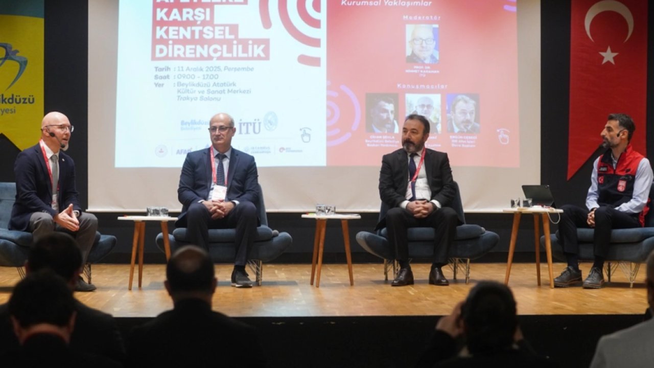 İstanbul Beylikdüzü’nde &#039;Afetlere Karşı Kentsel Dirençlilik Çalıştayı&#039;