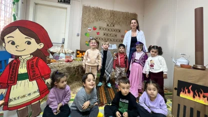 İstanbul Maltepe'nin kreşlerinde 'Yerli Malı' coşkusu