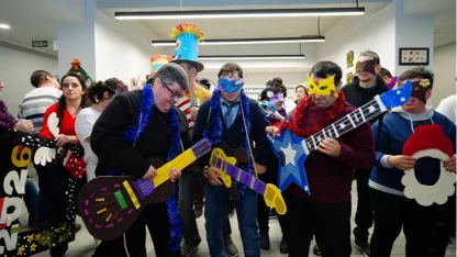 İstanbul'da Engelsiz Merkezde yeni yıl neşesi