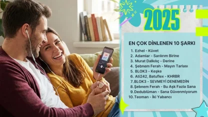 İşte 2025’in en çok dinlenen şarkıları