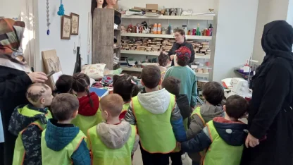 İZGİM, minikleri Çocuk Kütüphanesi'nde ağırladı