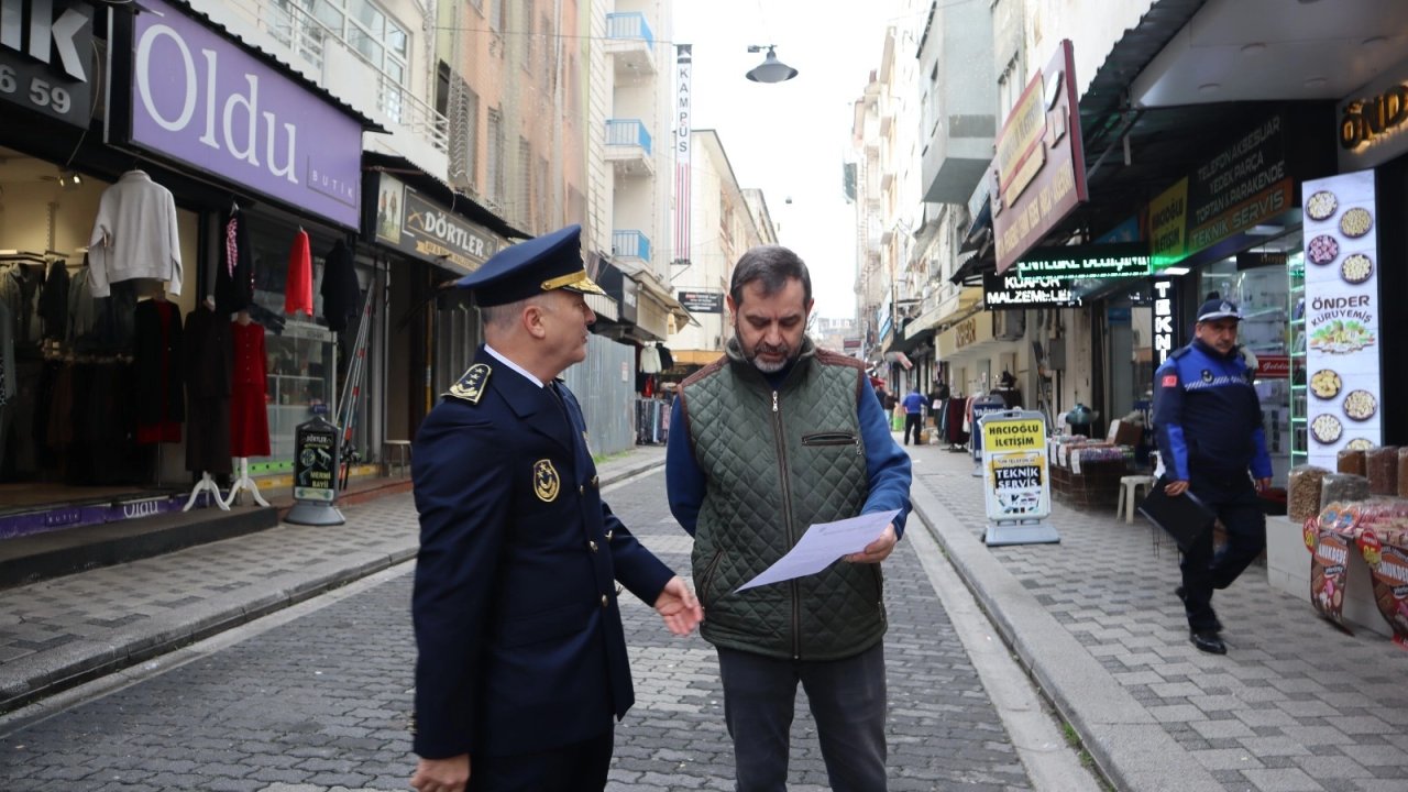 İzmit’te 1 Ocak’a kadar uyarı sonrasında ceza!