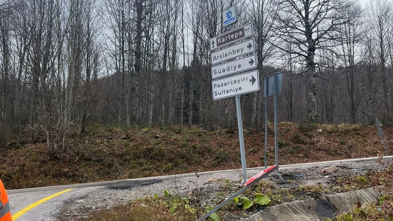 Kartepe zirve yolunda güvenli ulaşım için yenileme