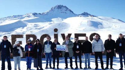Kayseri Büyükşehir Türk Kayak Merkezleri Birliği'ni ağırladı