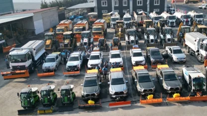 Kayseri Melikgazi kışa hazır