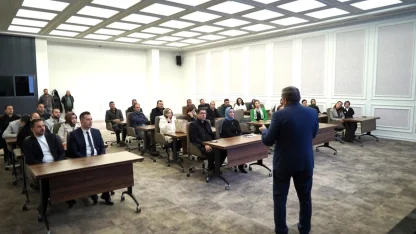 Kayseri Melikgazi'den 'protokol' eğitimi