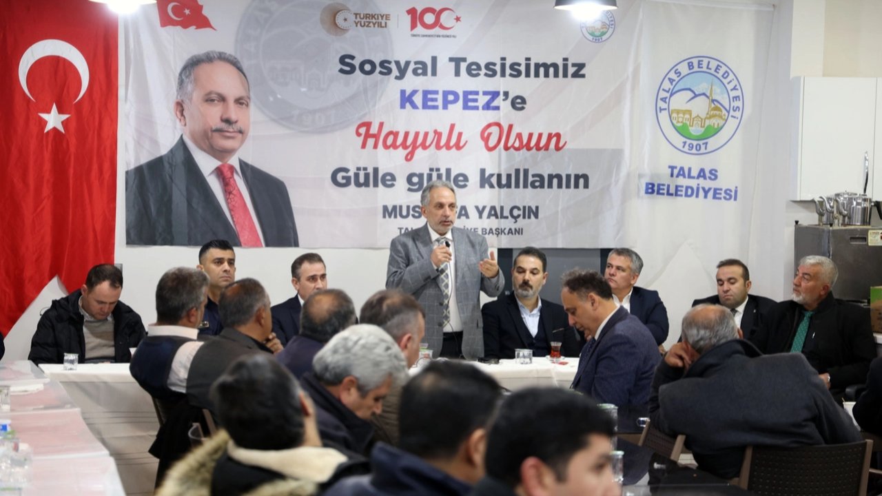 Kayseri Talas'ın muhtarları Kepez'de buluştu