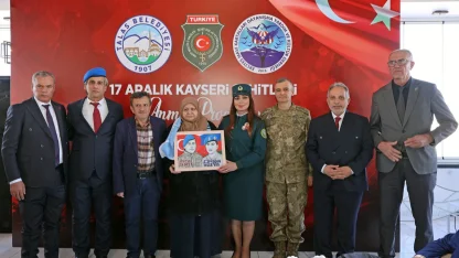 Kayseri Talas'ta şehitlerin hatıralarına özel buluşma