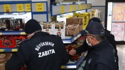 Kayseri zabıtasından sıkı denetim