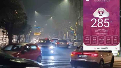 Keşan’da hava kirliliği alarm verdi! Partikül madde seviyesi 285'e ulaştı