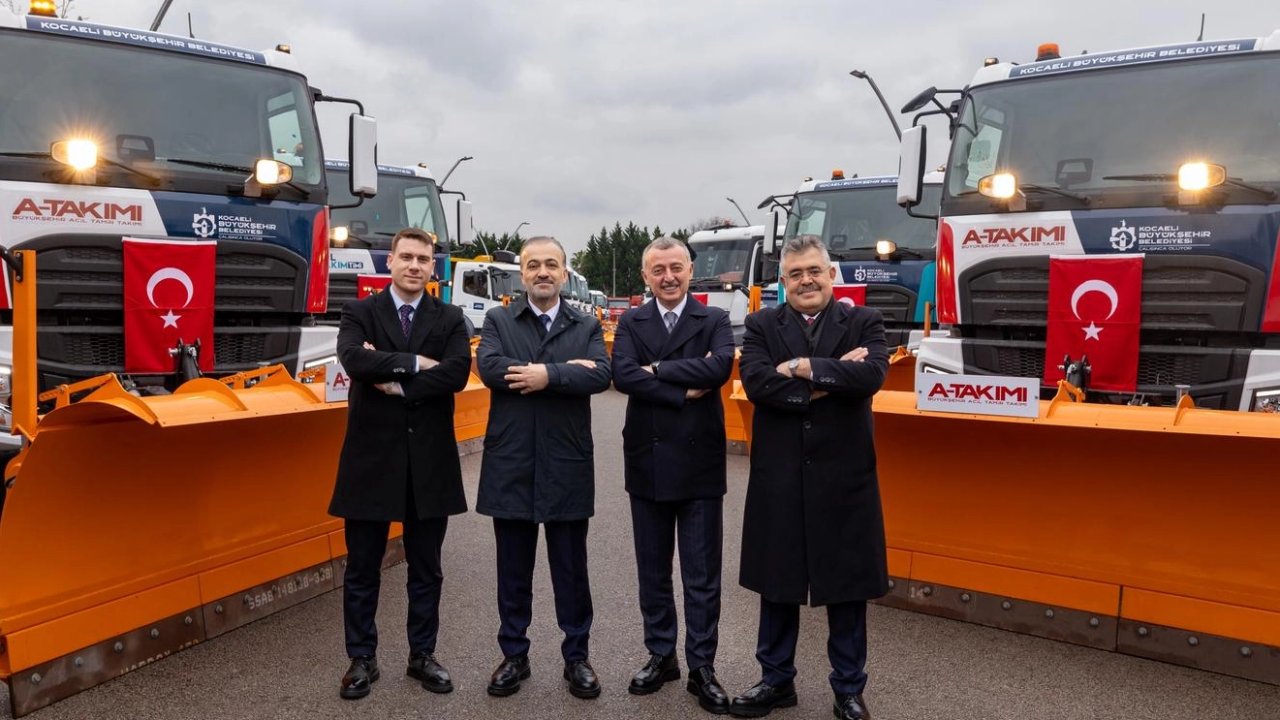 Kocaeli Büyükşehir kışa hazır