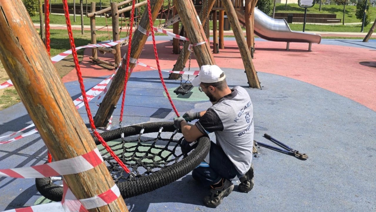 Kocaeli Büyükşehir’den oyun gruplarına bakım