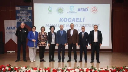 Kocaeli Çayırova’da ‘Mahalle Halkı Afetlere Hazırlık Eğitimi’ programı başladı