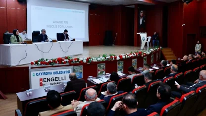 Kocaeli Çayırova’da yılın son meclis toplantısı yapıldı