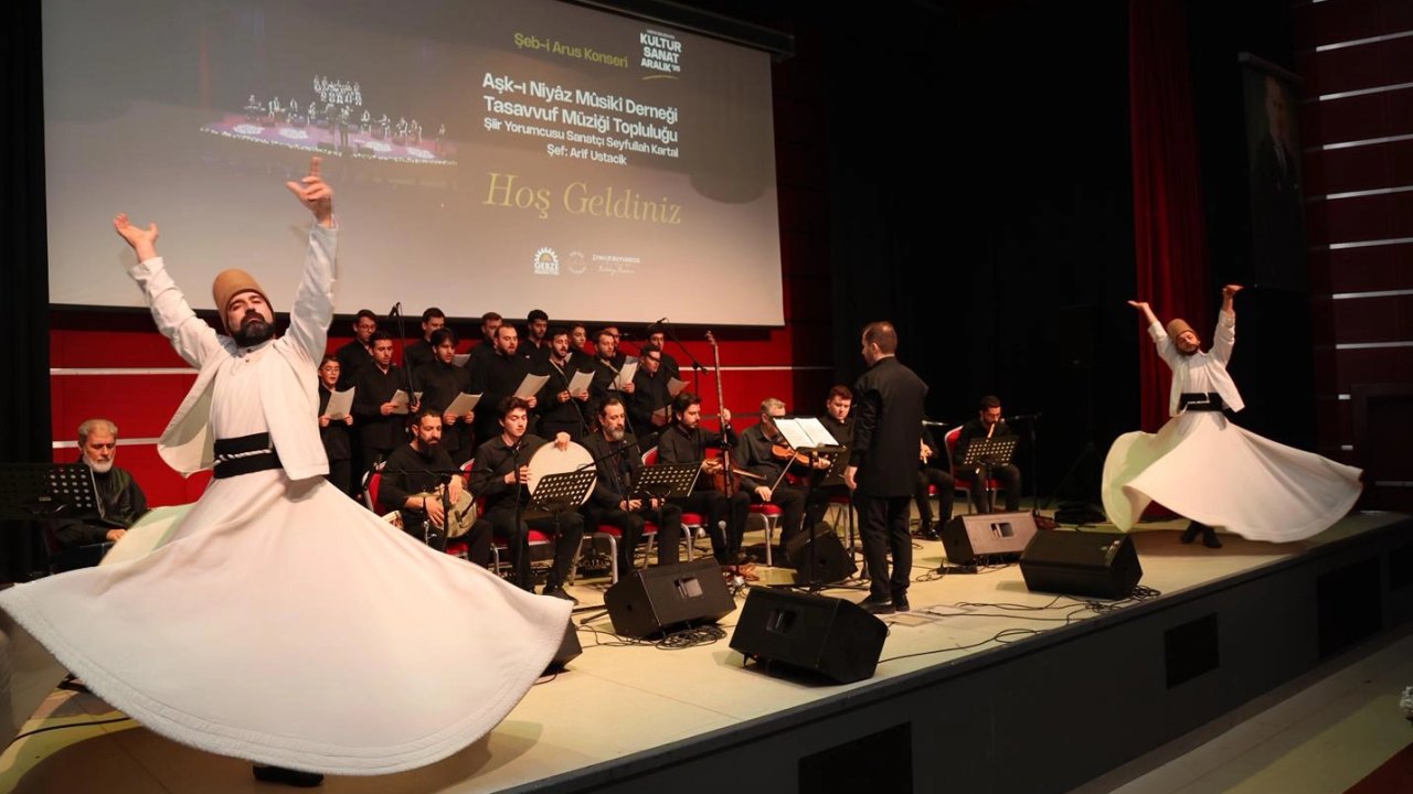 Kocaeli Gebze’de Şeb-i Arus konseri ile manevi yolculuk