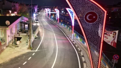 Kocaeli İzmit’te cadde ve sokaklar yenilendi