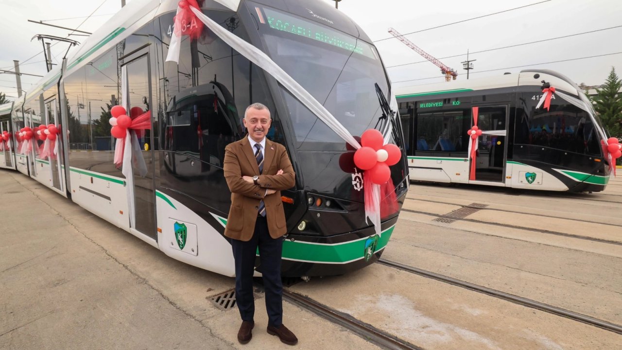 Kocaeli ray filosunu 28&#039;e yükseltti