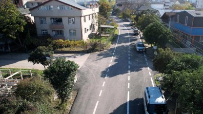 Kocaeli'de Gölcük Bilgin Caddesi yeni yüzüne kavuştu