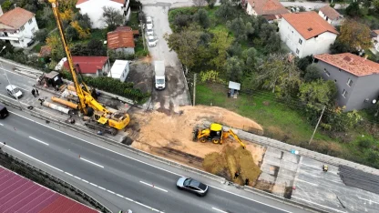 Kocaeli'de Gölcük Ulaşlı'nın kritik noktasında düğüm çözülüyor