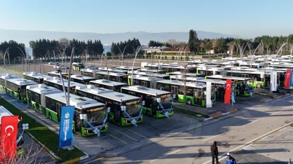 Kocaeli'nin ulaşım filosuna 68 otobüs takviye