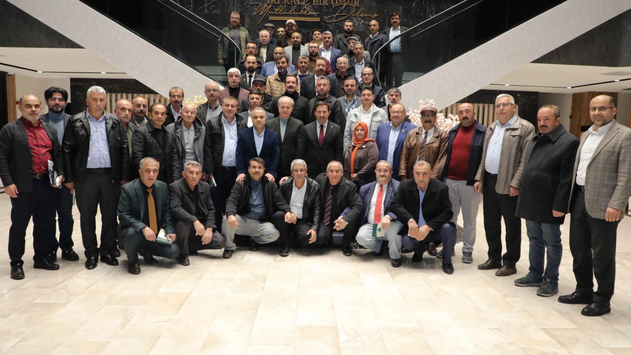 Konya Karatay’da 63 mahalleye ortak yol haritası