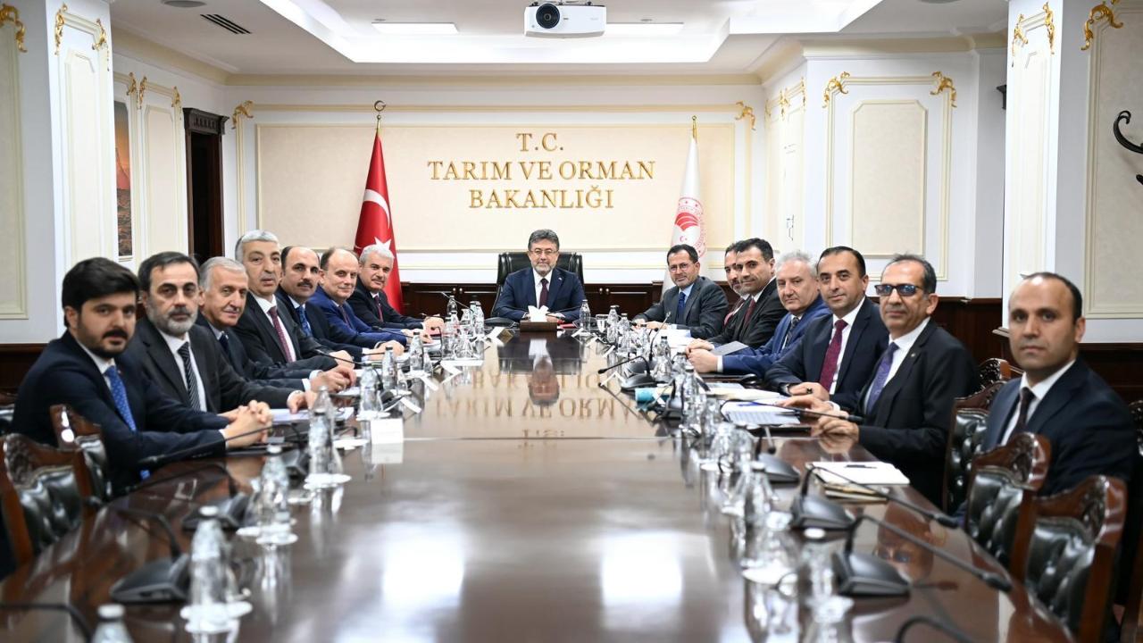 Konya Protokolü Ankara’da Bakan Yumaklı ile görüştü