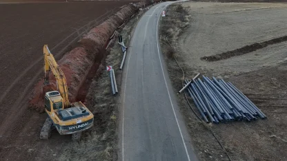 Konya Sarayönü'nün su altyapısı yenileniyor