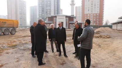 Konya Selçuklu’da Yazır Mahallesi Külliyesi’nde inceleme